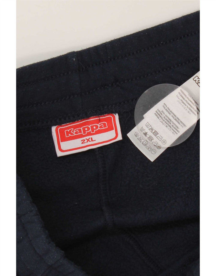 Pantaloni de trening pentru bărbați Kappa Pantaloni de jogging 2XL Poliester bleumarin