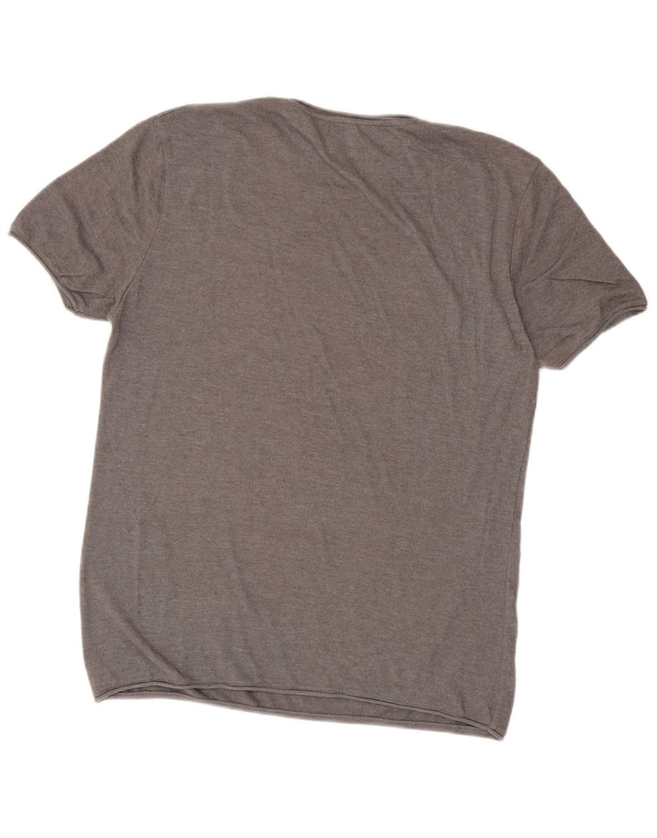 Tricou pentru bărbați Zara, mărime mare, gri