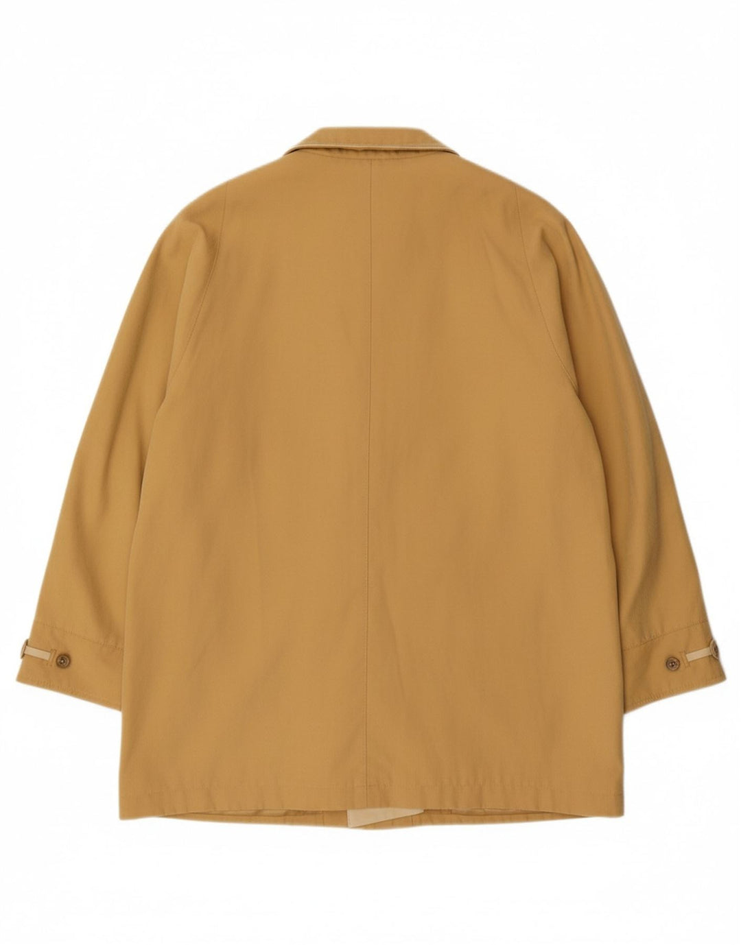 ENSIGN Womens Overcoat UK 16 Large  Yellow Polyester