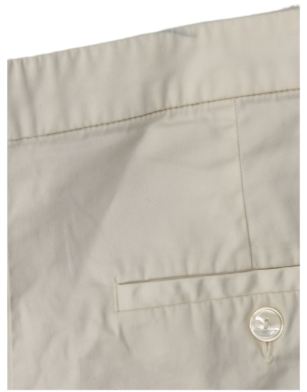 Pantaloni scurti chino Massimo Dutti pentru femei EU 38 Small W28 Bumbac alb