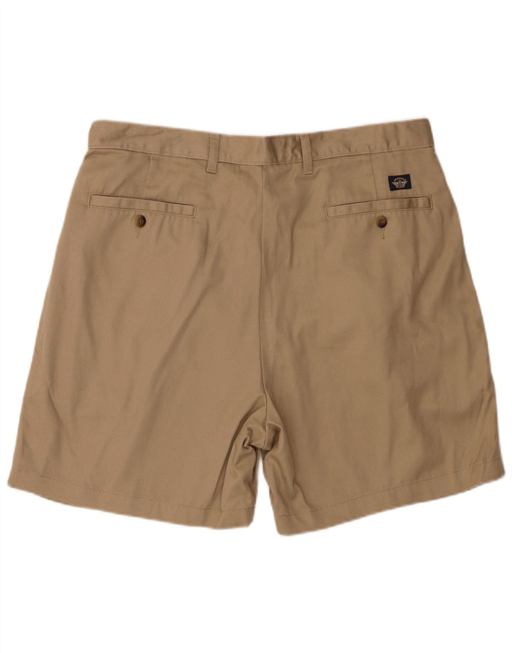Pantaloni scurți pentru bărbați DOCKERS Khakis Pegged Chino W36, mare, bej, bumbac