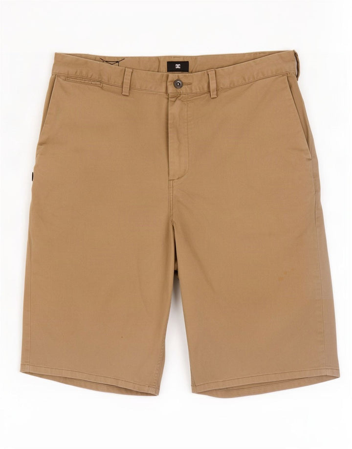 Pantaloni scurți chino pentru bărbați DC W36 mare, bej, bumbac