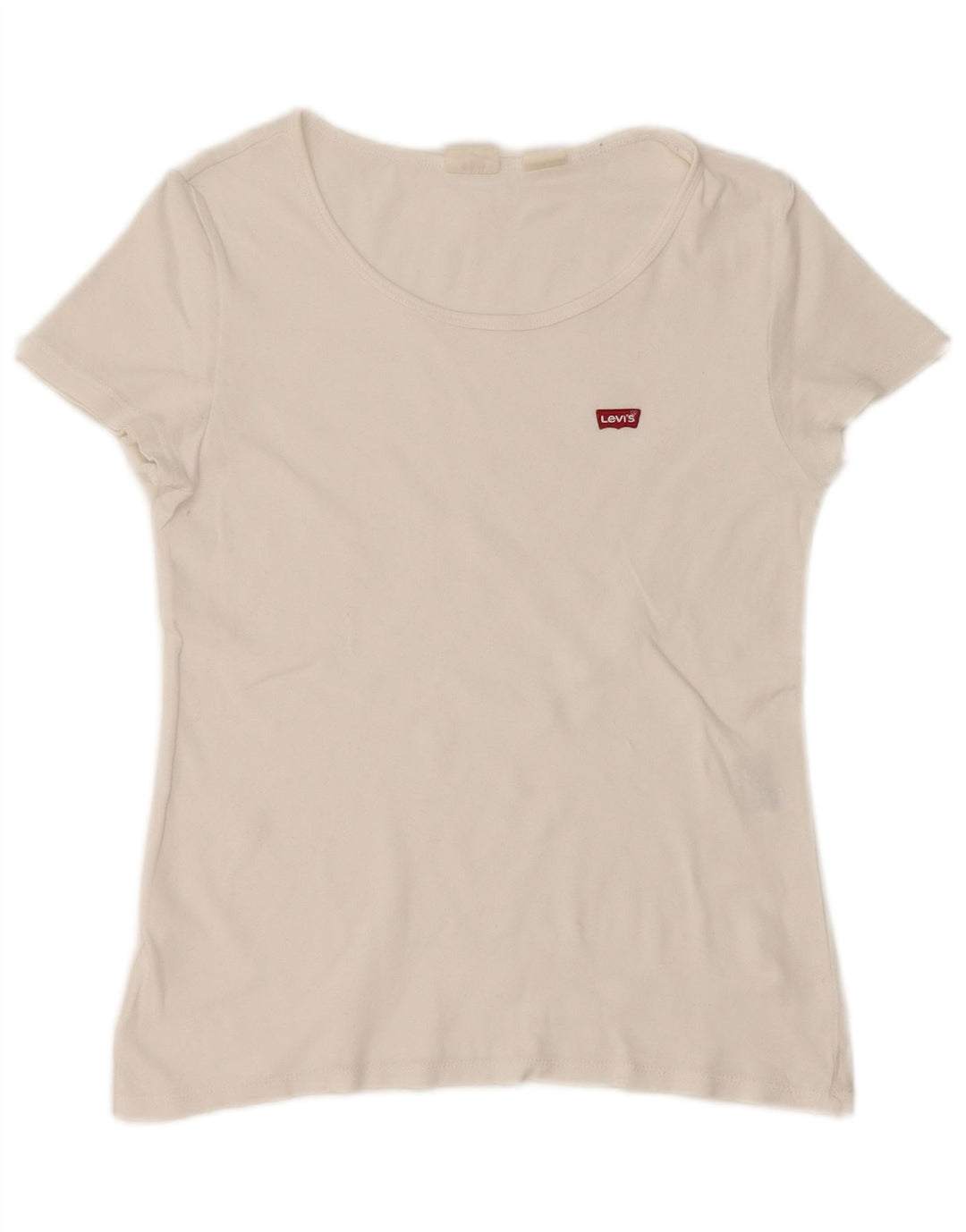 Tricou Crop Levi's pentru femei Top UK 12 Medium White