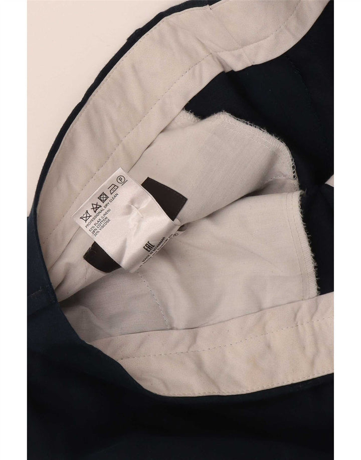 Pantaloni chino obișnuiți pentru bărbați Marks & Spencer L40 L31 in albastru bleumarin