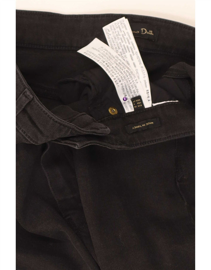 Massimo Dutti Blugi skinny pentru femei EU 38 Mici W28 L30 Poliester negru