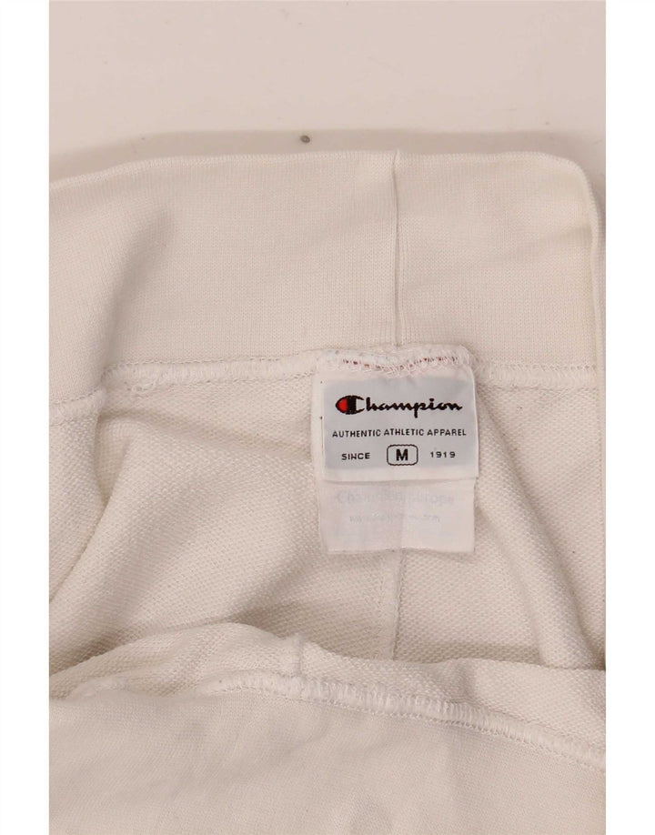 Pantaloni de trening Champion pentru femei UK 14 Medium White Bumbac