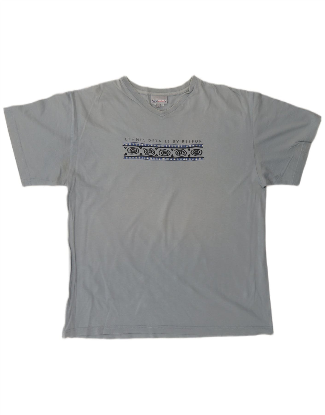 Tricou grafic REEBOK pentru bărbați Top mare din bumbac albastru