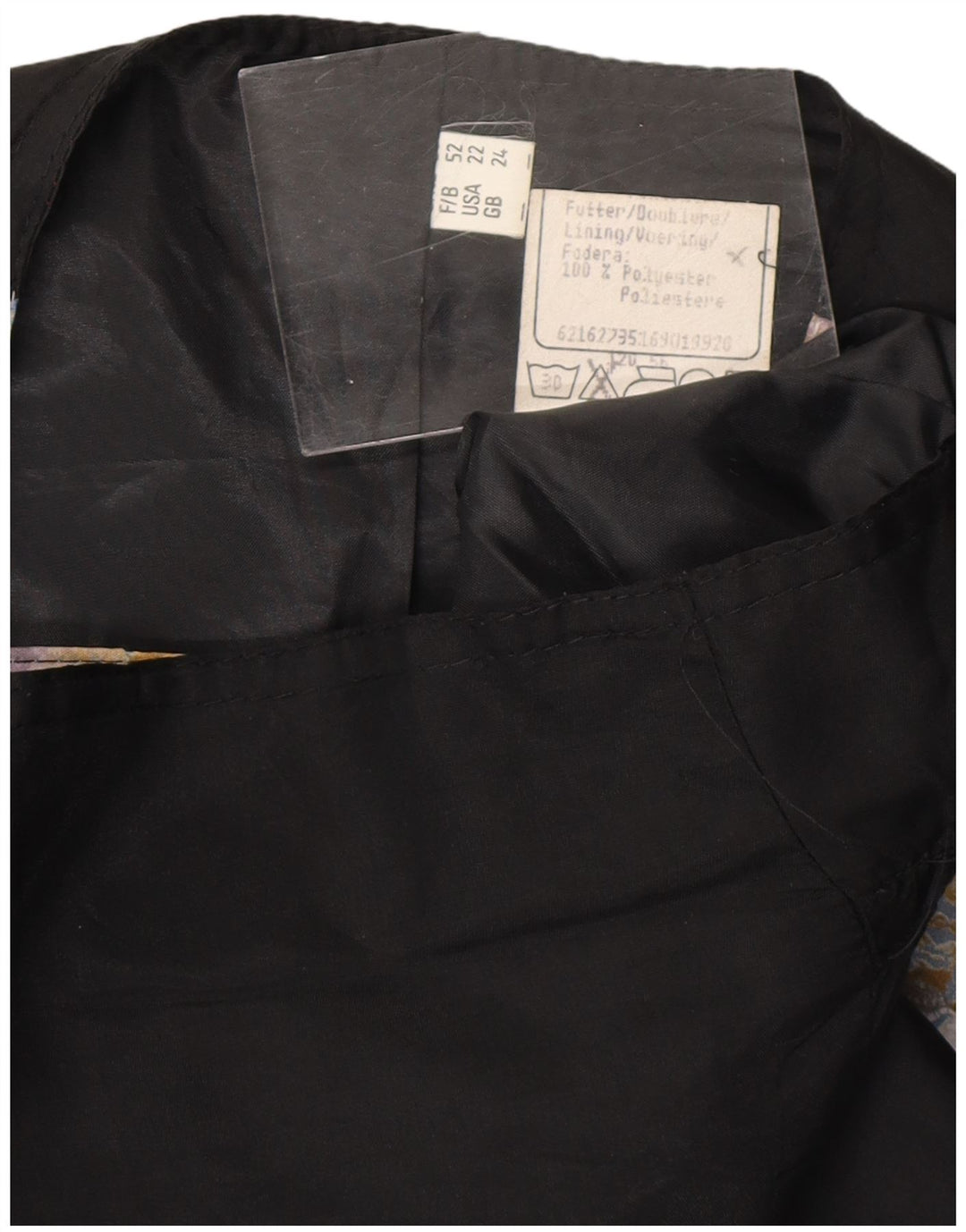 Vestă pentru femei VINTAGE UK 24 4XL Poliester Paisley multicolor