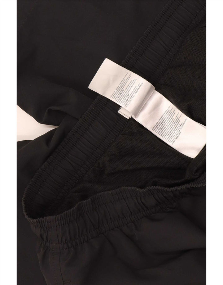 Pantaloni scurți de înot grafic Calvin Klein pentru bărbați, poliester negru mic