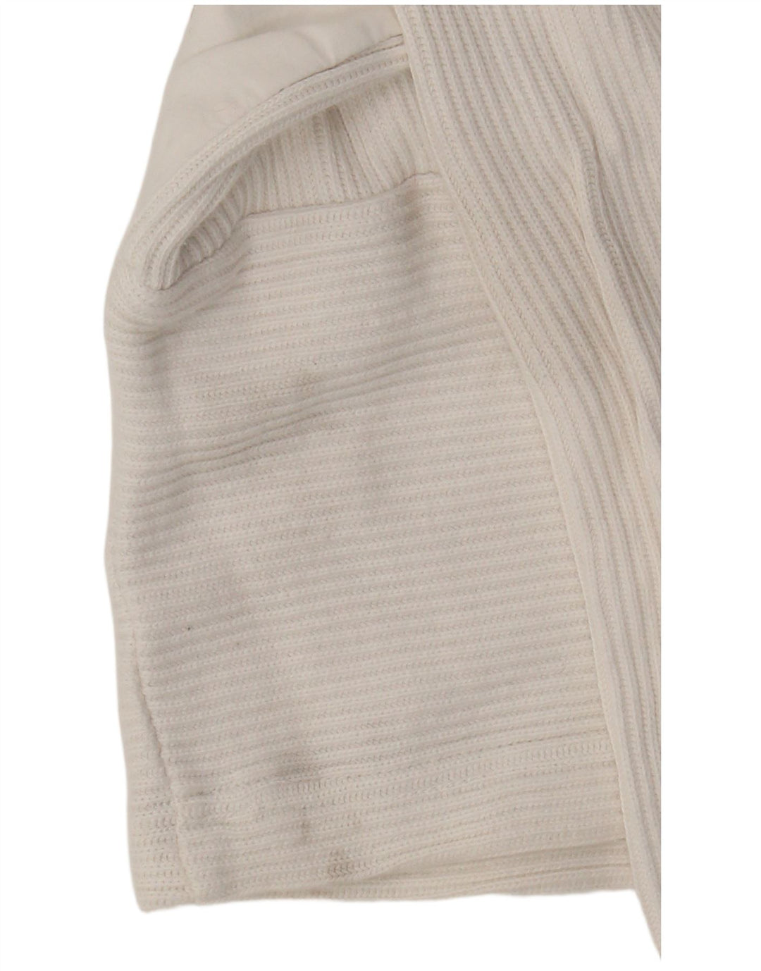 Pulover pentru femei Together Graphic cu fermoar și gât UK 10/12 Medium White