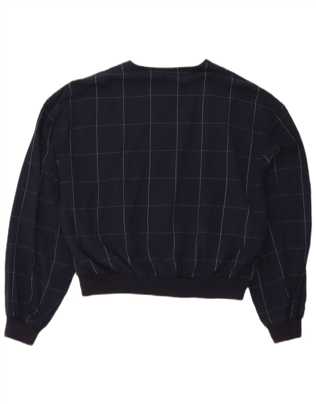 Bomber Vintage pentru femei IT 52 2XL Viscoză cu carouri bleumarin