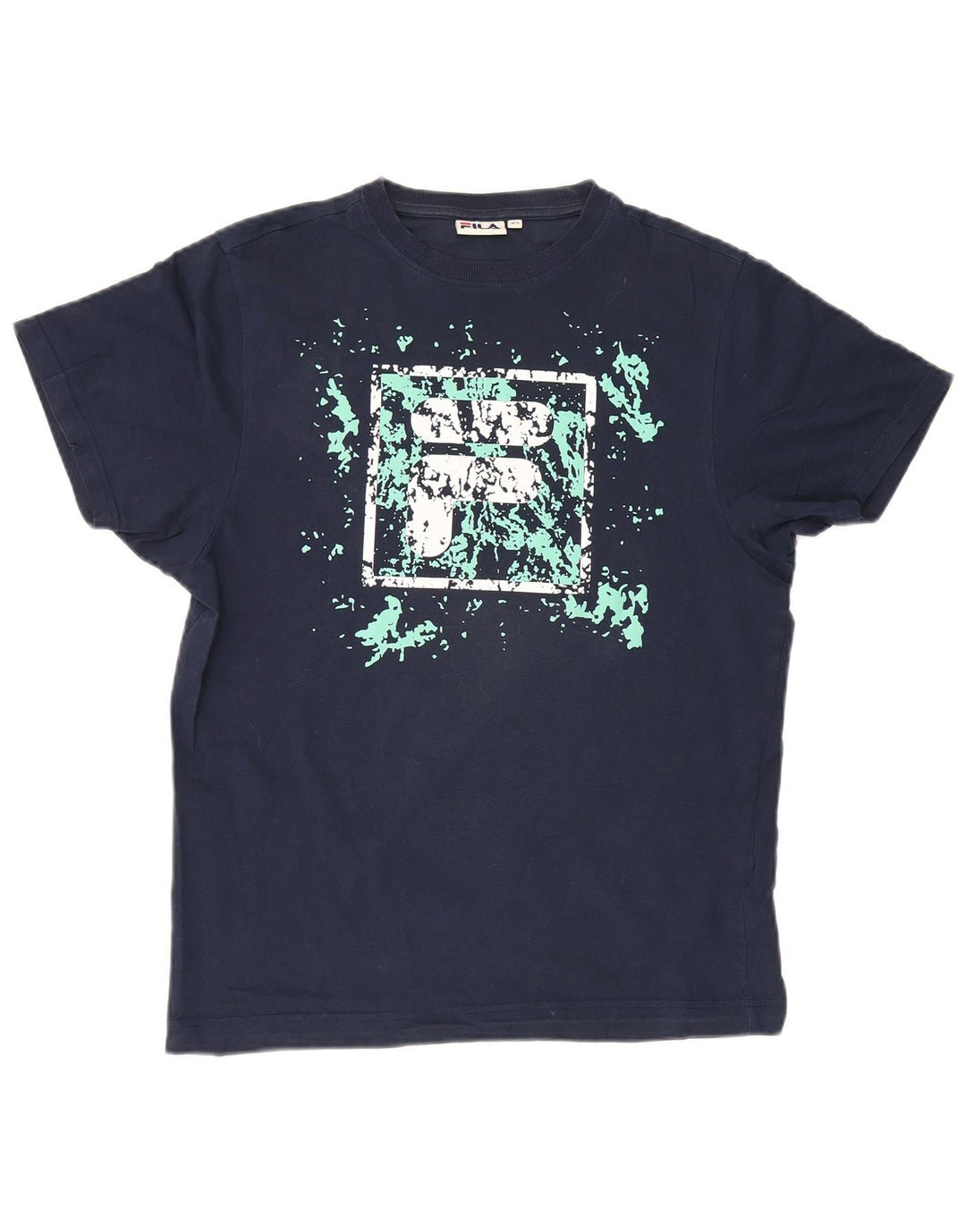 Tricou cu grafică pentru bărbați Fila Top XS Bleumarin