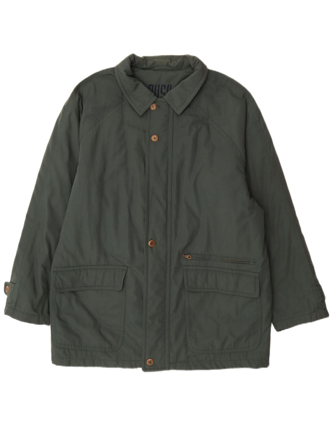 Jachetă pentru bărbați Bush, UK 46 3XL, verde, poliester