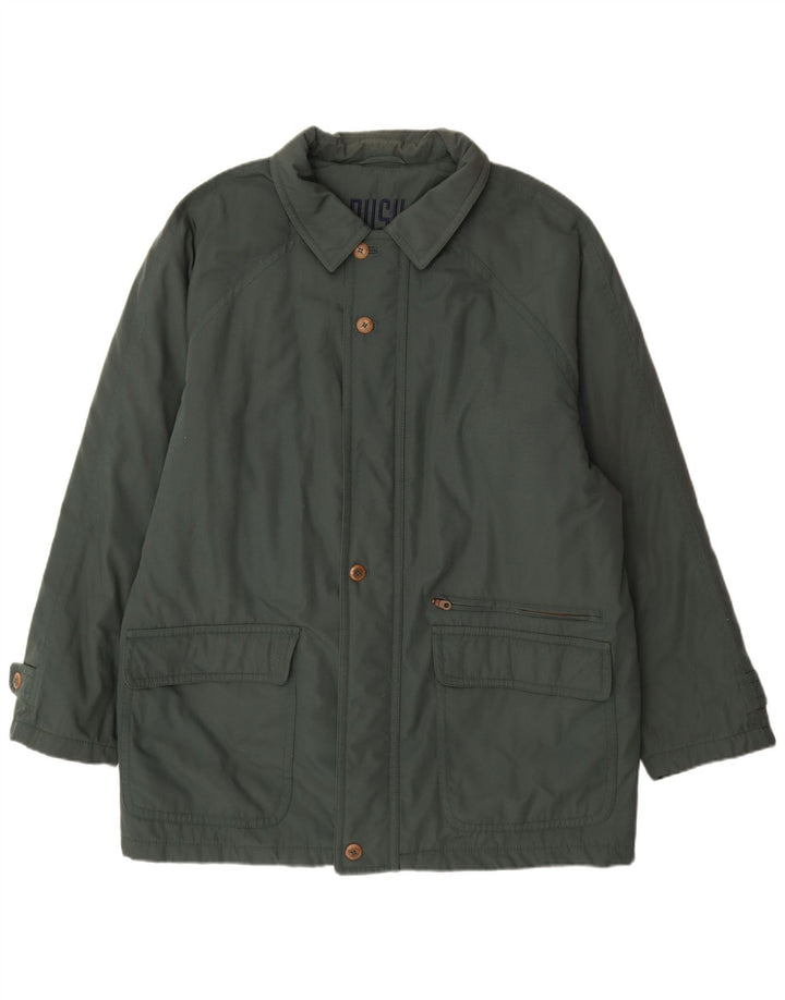 Jachetă pentru bărbați Bush, UK 46 3XL, verde, poliester