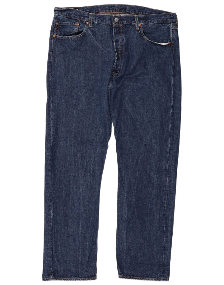 Blugi drepti pentru bărbați Levi's 501 W40 L32 Bumbac albastru