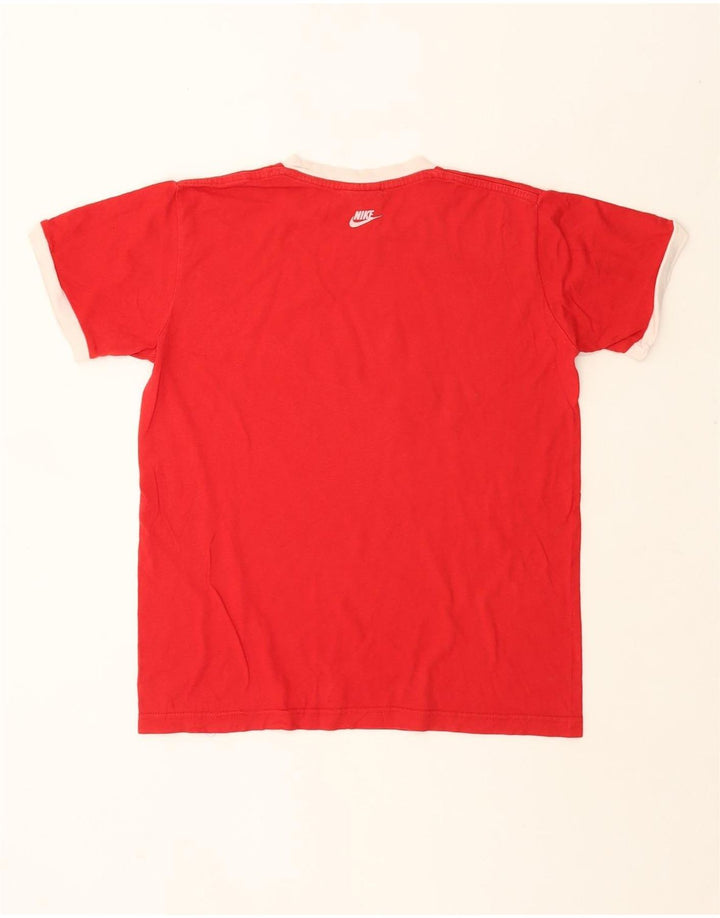 Tricou grafic Nike pentru bărbați Top UK 39/40 Bumbac roșu mediu