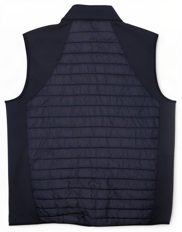 Gilet căptușit pentru bărbați Calvin Klein UK 44 2XL poliester bleumarin
