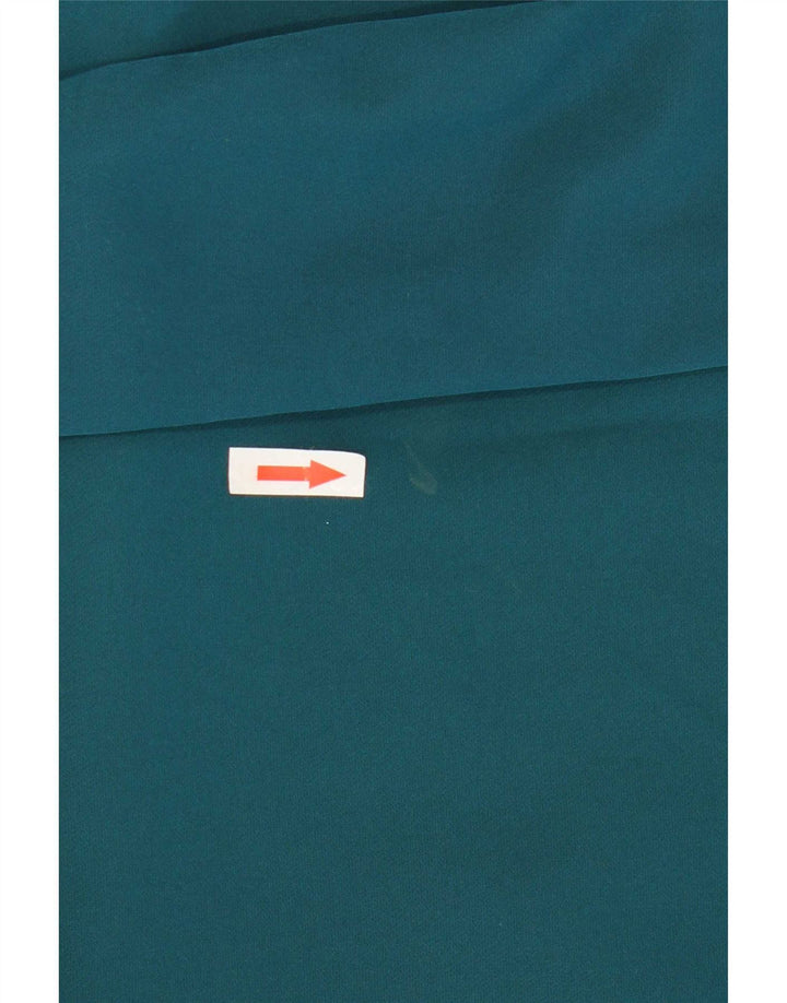 Rochie Lipsy pentru femei asimetrică cu Halter UK 12 Poliester verde mediu