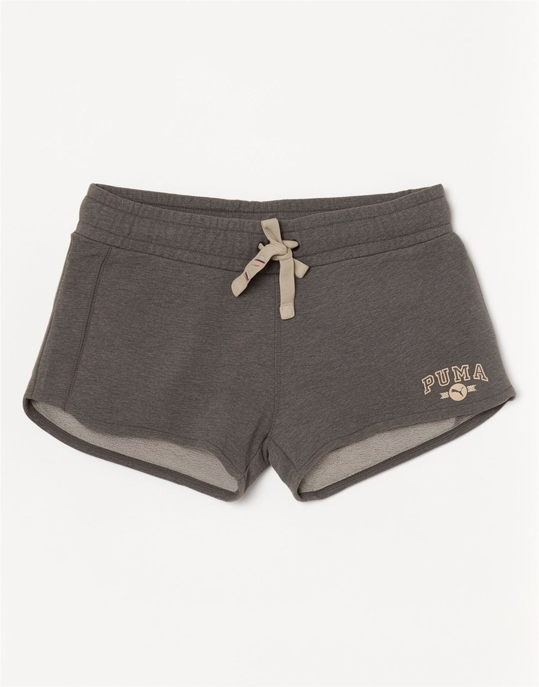 Pantaloni scurti sport Puma pentru femei UK 14 Large W32 Gri