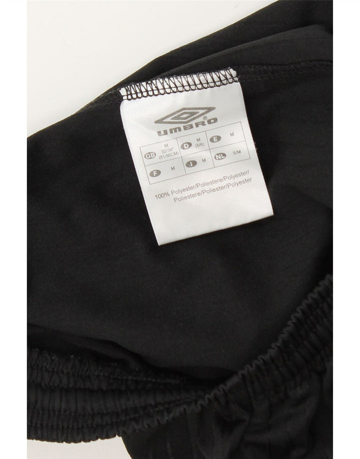 Pantaloni scurți sport Umbro pentru bărbați UK 32/34 Poliester mediu negru