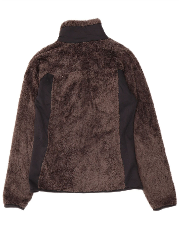 Jachetă fleece Columbia pentru femei UK 14 Gri mediu Poliester color bloc
