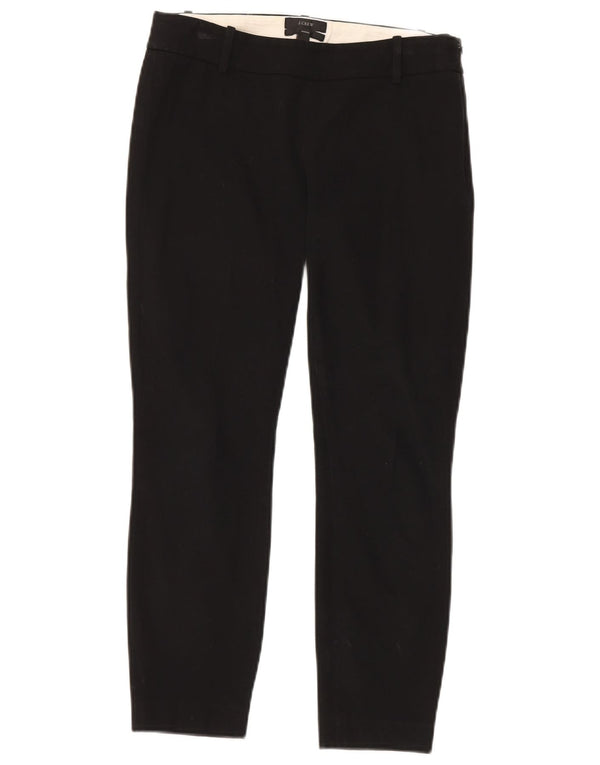 Pantaloni casual Minnie slim pentru femei J. Crew US 0 XS W28 L26 bumbac negru