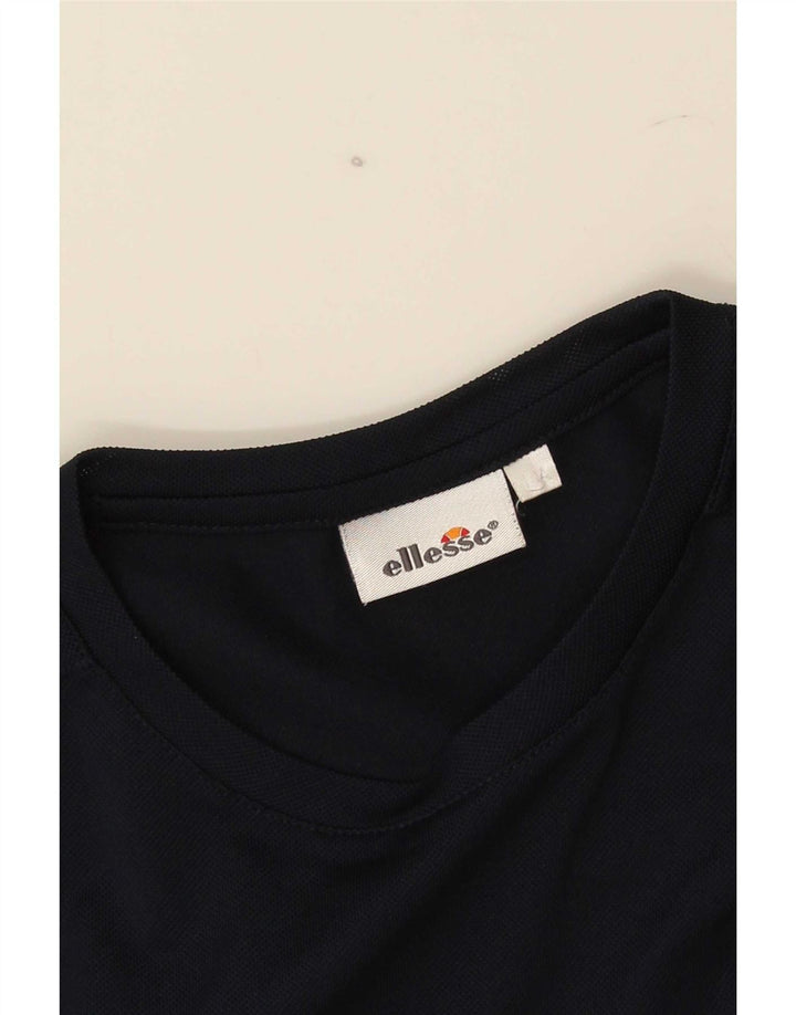 Tricou Băieți Ellesse Top 13-14 Ani Bleumarin