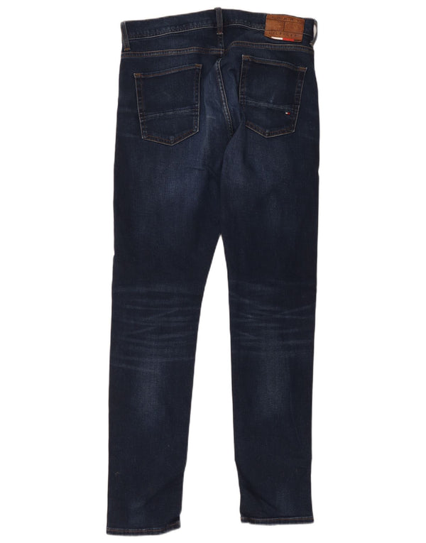 Blugi pentru bărbați Tommy Hilfiger Bleecker Slim W34 L32 Bumbac bleumarin