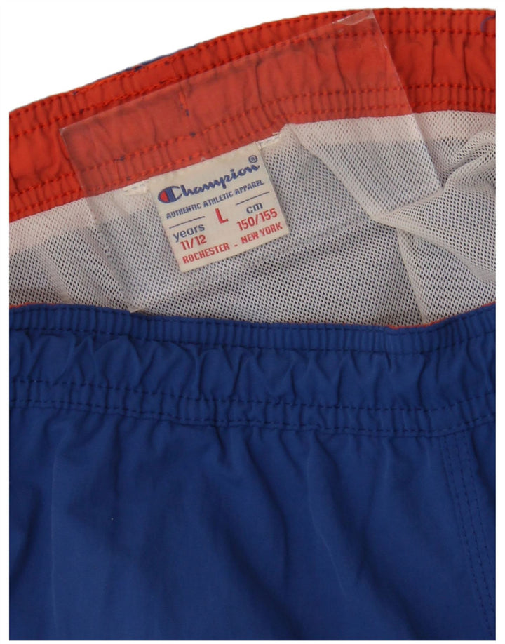 Pantaloni scurți de înot Champion pentru băieți 11-12 ani, mari, albastru