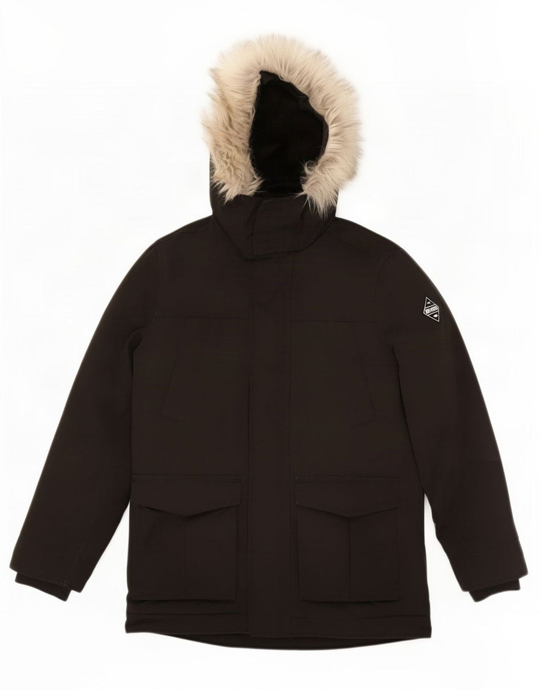 Jachetă de schi pentru bărbați Hollister UK 36 Poliester negru mic