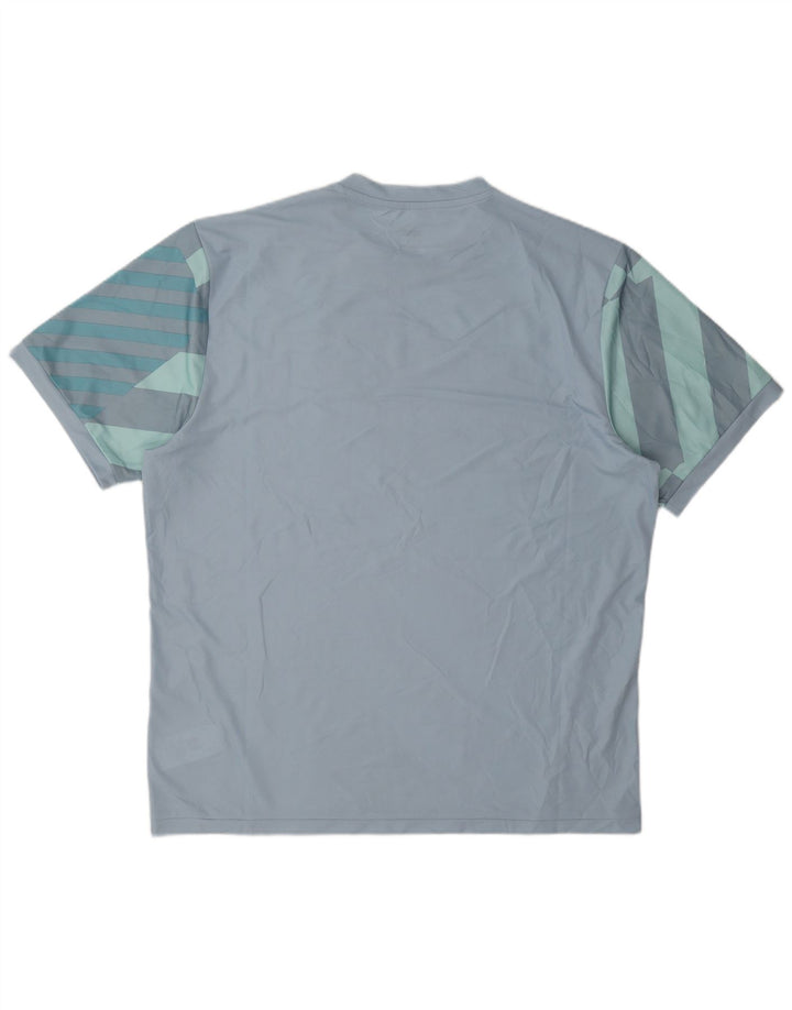 Tricou pentru bărbați Puma Top XL Blue Geometric Poliester