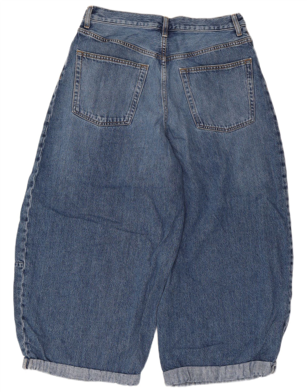 Blugi Cos pentru femei Harem Capri EU 38 Medium W30 L21 Blue Bumbac