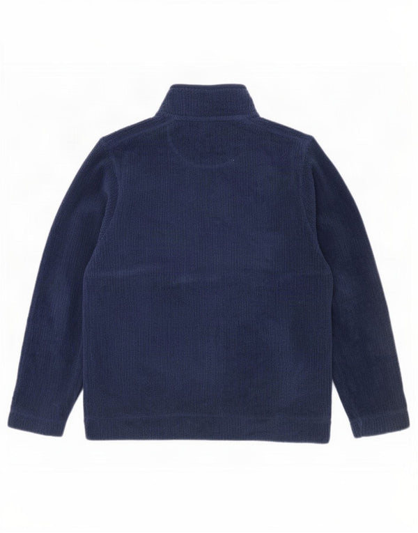 Jachetă fleece pentru bărbați Marks & Spencer, cu tăiere obișnuită, UK 38 Medium Bleumarin
