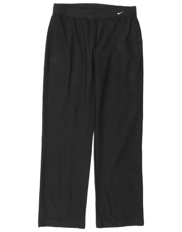 Nike Womens Tracksuit Trousers US 12/14 Large  Black Polyester