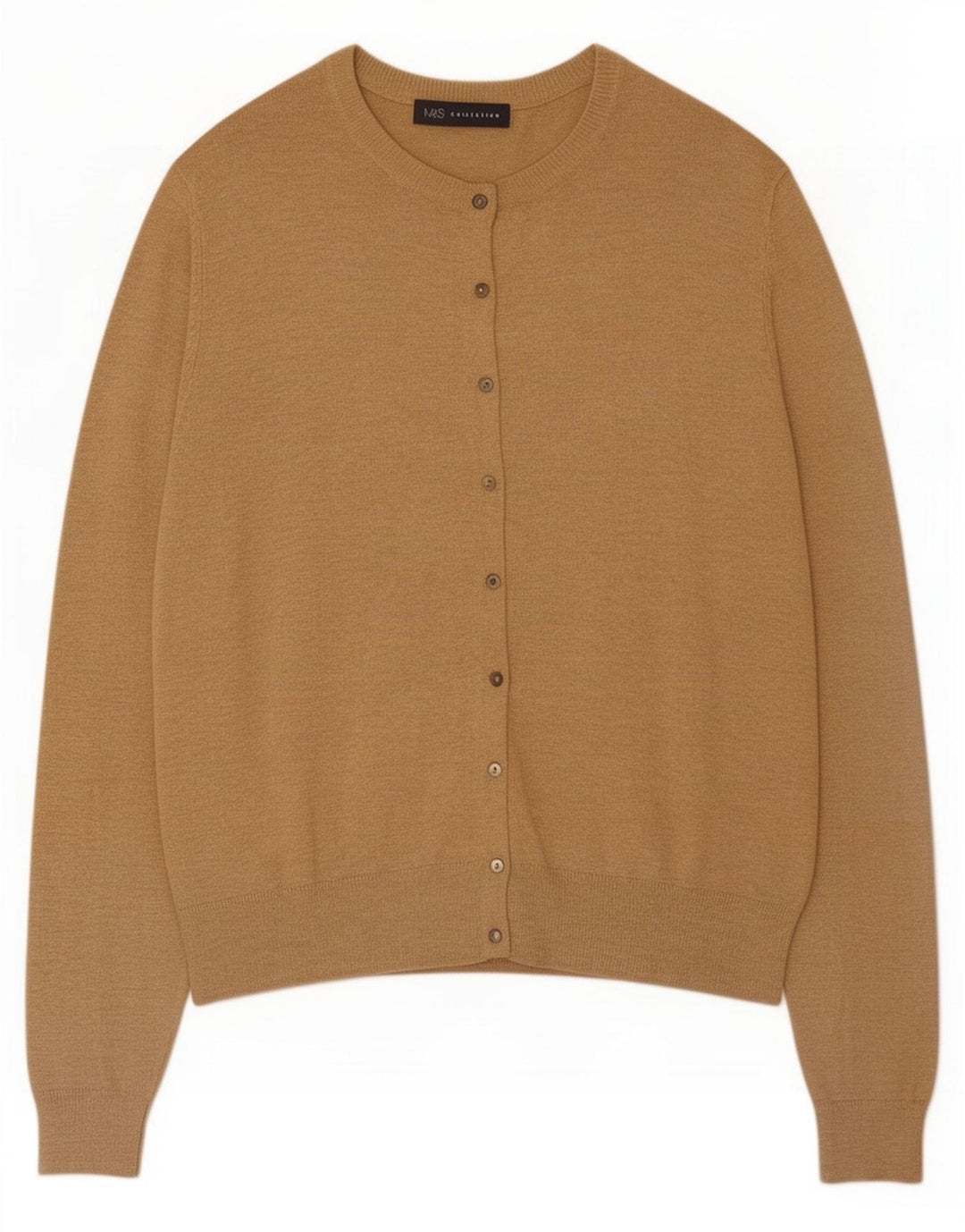 Pulover cardigan pentru femei Marks & Spencer UK 14 Bej mediu