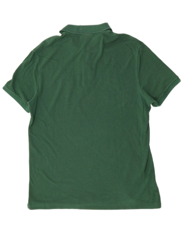 Tricou polo pentru bărbați Lacoste Slim Fit Mărimea 6 XL Bumbac verde