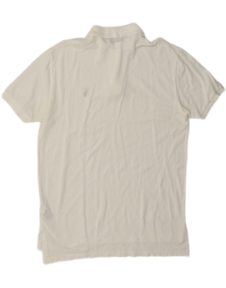 Cămașă Polo Ralph Lauren pentru bărbați, mare, alb, din bumbac