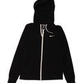 NIKE Womens Zip Hoodie Sweater UK 12 Medium Black Vintage Nike and Second-Hand Nike from Messina Hembry 