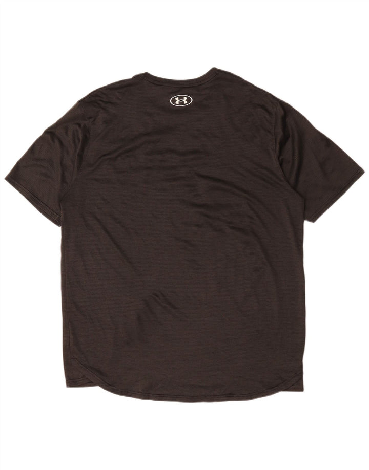 Tricou grafic Under Armour pentru bărbați Top mare negru