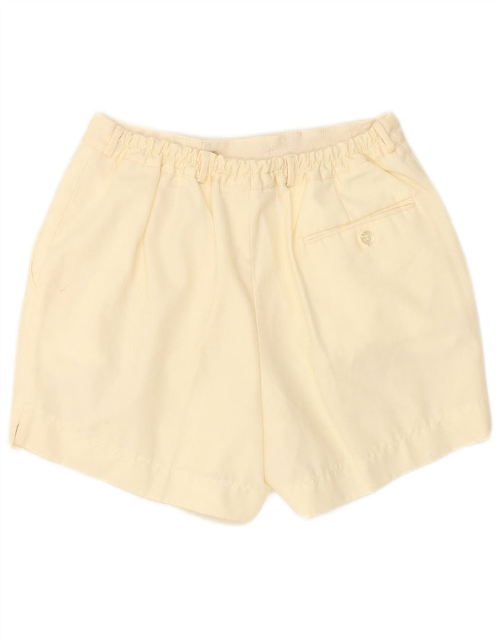 Pantaloni scurti chino pentru femei VINTAGE W26 Small Off White