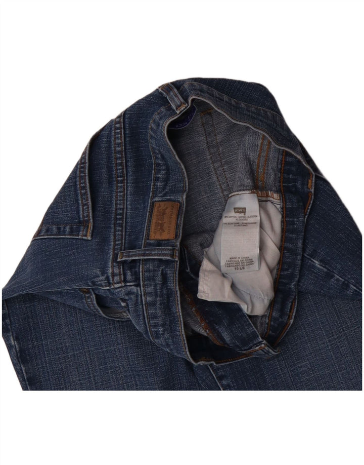 LEVI'S Blugi 515 Bootcut pentru femei US 10 Large W30 L32 Blue Bumbac