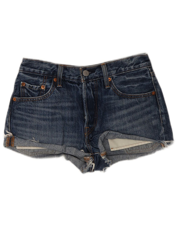 Pantaloni de damă LEVI'S 501 Denim Hot Pants W24 XS Bumbac albastru