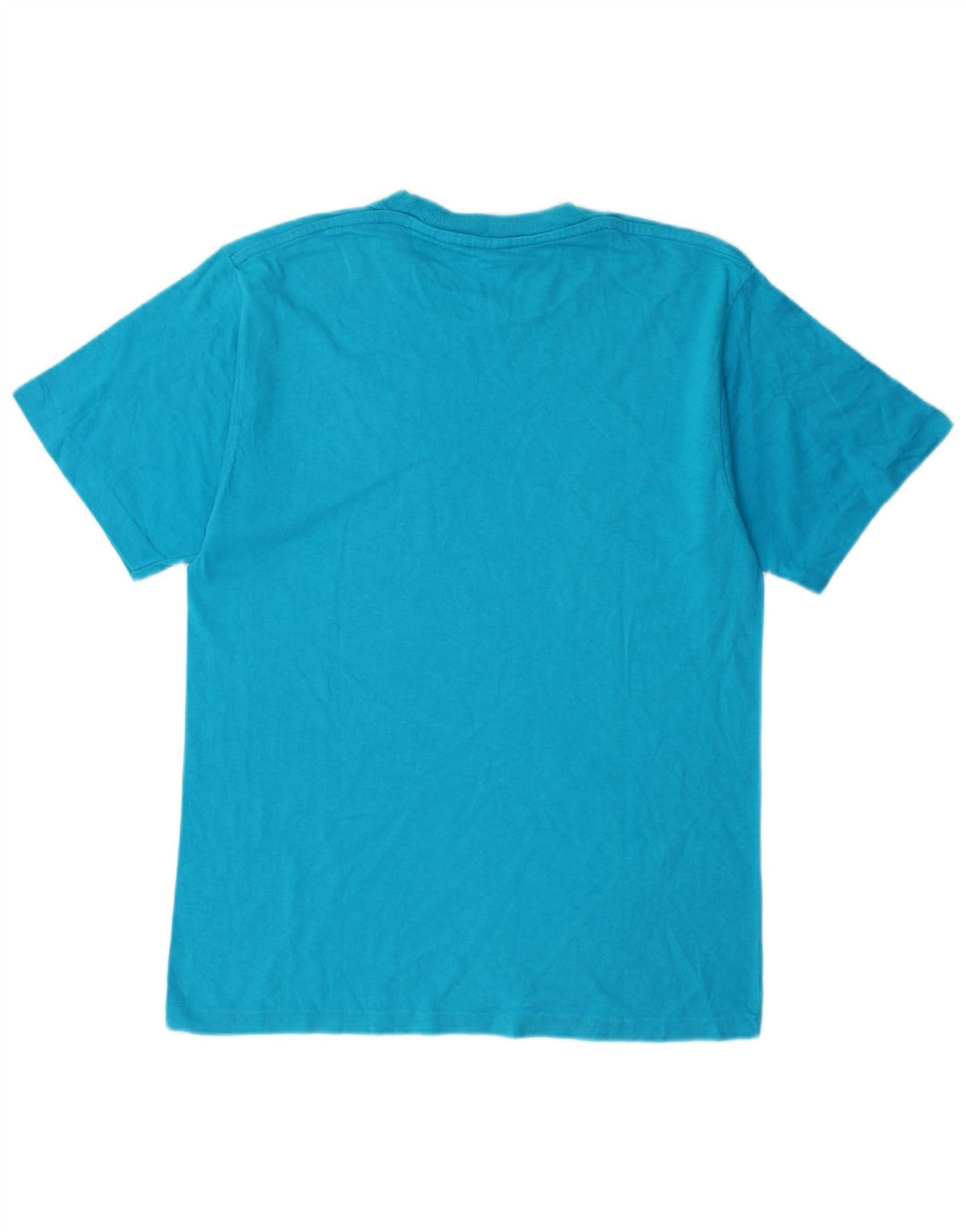 Tricou grafic pentru bărbați Champion Top din bumbac albastru mediu