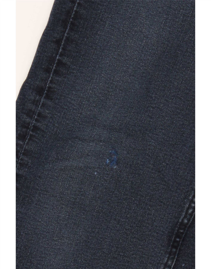 Blugi drepti pentru femei Marks & Spencer UK 10 Small W30 L27 Bleumarin