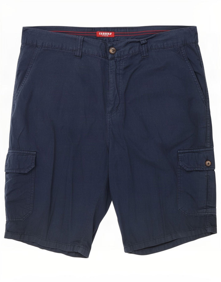 Pantaloni scurți cargo pentru bărbați Carrera XL W38 bleumarin