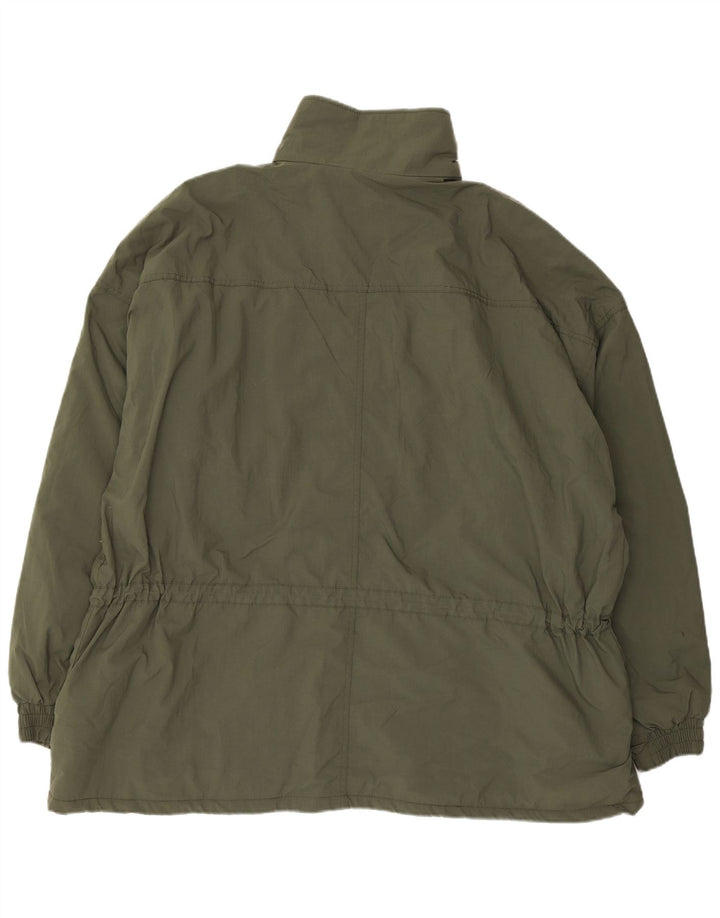 Jachetă de vânt pentru bărbați Columbia UK 44 2XL Kaki Nylon