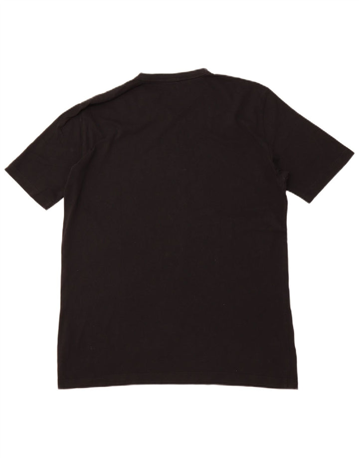 Tricou pentru bărbați HUGO BOSS Top mare din bumbac negru
