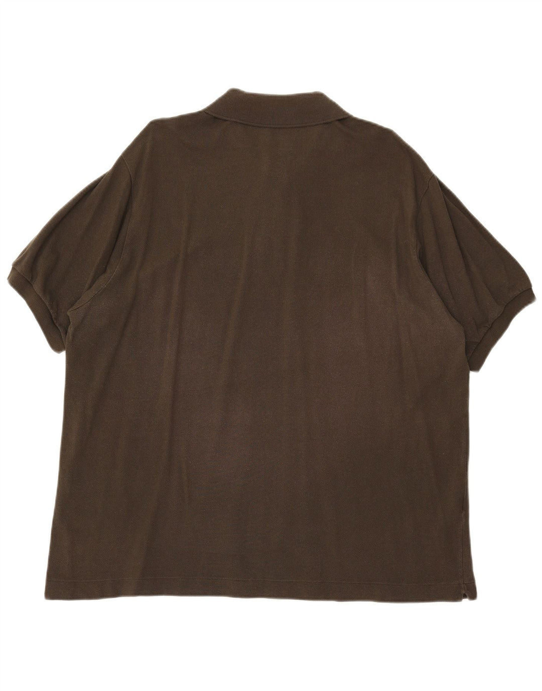 Tricou polo pentru bărbați LACOSTE Mărimea 7 2XL Bumbac kaki