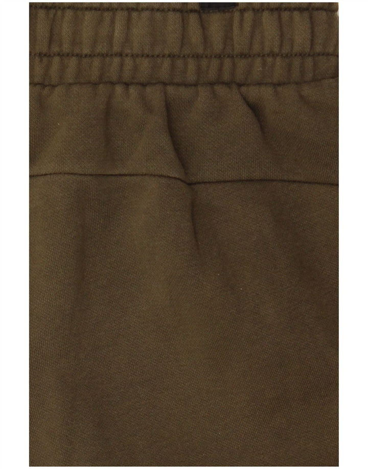 Pantaloni de trening Puma pentru bărbați Joggeri, bumbac mediu kaki