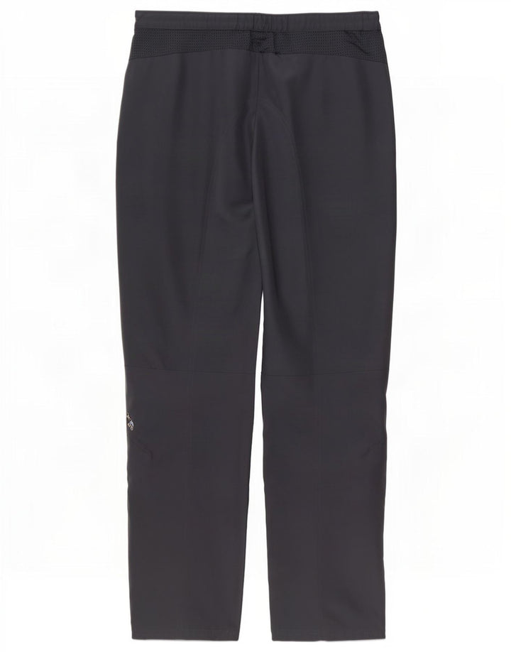 Pantaloni Adidas pentru femei Clima Proof Windbreaker UK 12 Medium Gri Poliester
